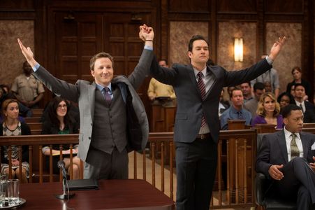 Mark-Paul Gosselaar, Breckin Meyer, and Joe Holt in Franklin & Bash (2011)