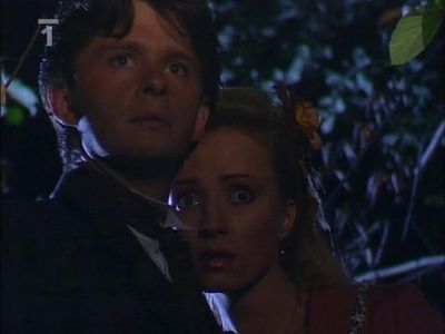 Katerina Brozová and Jan Stastný in Splhající profesor (1992)