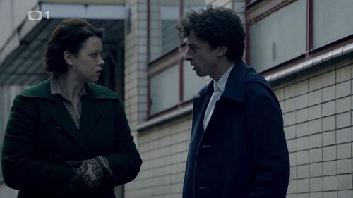 Jenovéfa Boková and Jan Cina in The Informant (2020)