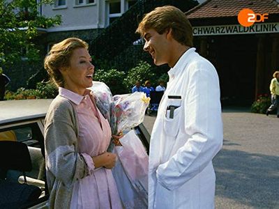 Gaby Dohm and Sascha Hehn in The Black Forest Hospital (1985)