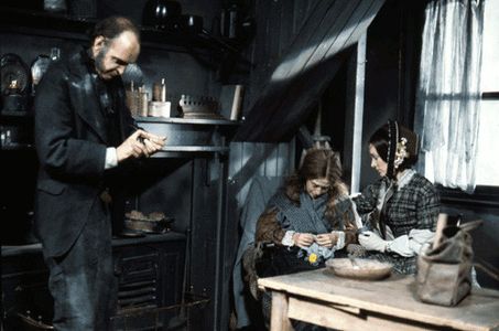 Barbara Hickmott, Norman Jones, and Rosalind Shanks in North & South (1975)