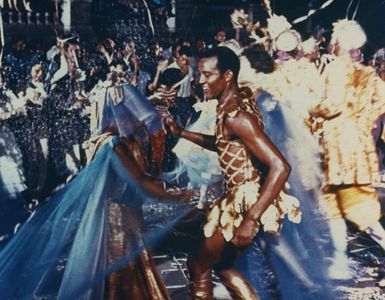 Marpessa Dawn and Breno Mello in Black Orpheus (1959)