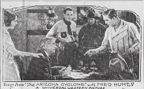 George B. French, Margaret Gray, Gilbert Holmes, Fred Humes, and Cuyler Supplee in The Arizona Cyclone (1928)