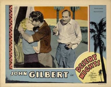 John Gilbert, Mary Nolan, and Ernest Torrence in Desert Nights (1929)