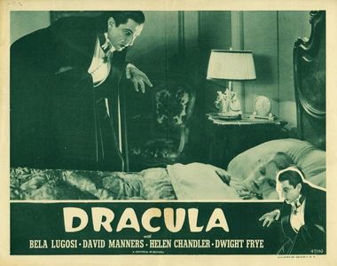 Bela Lugosi and Frances Dade in Dracula (1931)