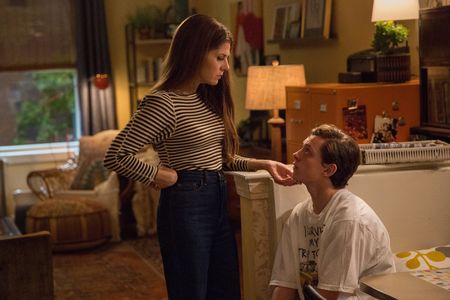 Marisa Tomei and Tom Holland in Spider-Man: Homecoming (2017)