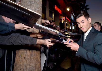 Ryan Potter at an event for Big Hero 6 (2014)