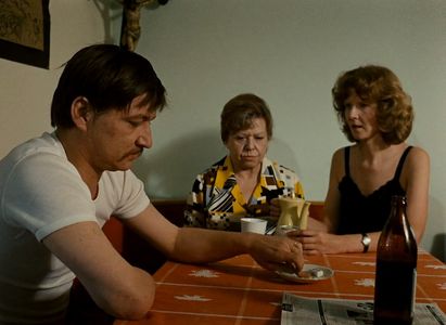 Rainer Werner Fassbinder, Irm Hermann, and Brigitte Mira in Ali: Fear Eats the Soul (1974)