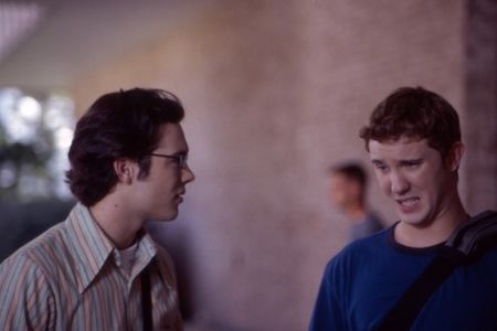 Sam Huntington and Mike Erwin in Freshman Orientation (2004)