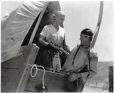 Nancy Caswell and Chief Thundercloud in Custer's Last Stand (1936)