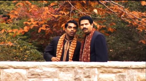 Jacob Gregory and Josekutty Valiyakallumkal in Akkara Kazhchakal (2008)