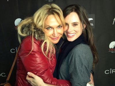 Susie Oliver and Jennifer Cortese attend VEVO Lounge, Sundance 2012