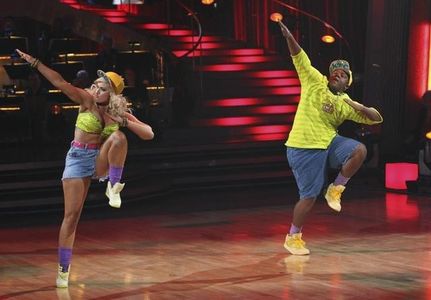 Kyle Massey and Lacey Schwimmer in Dancing with the Stars (2005)