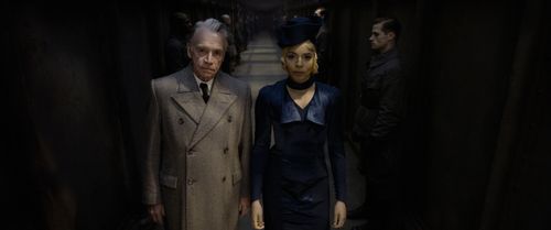 Carmen Ejogo, Wolf Roth, and Marek Lichtenberg in Fantastic Beasts: The Crimes of Grindelwald (2018)