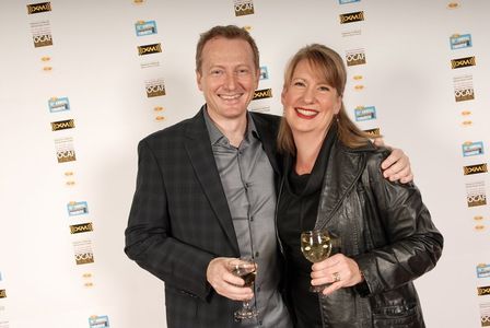 Bob Martin and Janet van de Graaf on the 12th Annual Canadian Comedy Awards Red Carpet.