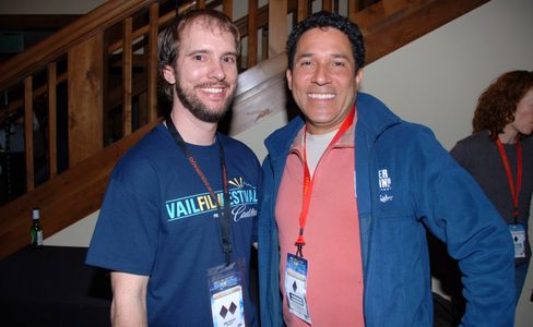 Oscar Nuñez and Michael Howard at the 2011 Vail Film Festival.