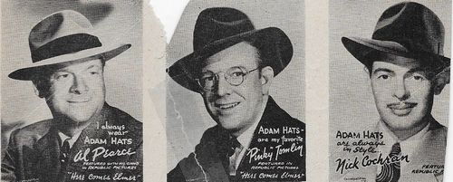 Nick Cockrane, Al Pearce, and Pinky Tomlin at an event for Here Comes Elmer (1943)