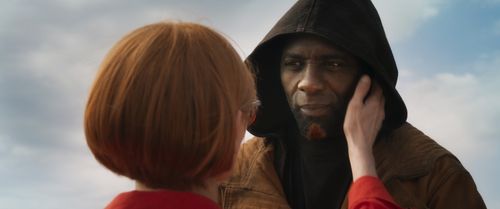 Idris Elba and Tilda Swinton in Three Thousand Years of Longing (2022)