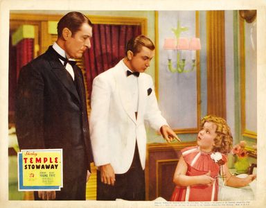 Shirley Temple, Robert Young, and Arthur Treacher in Stowaway (1936)