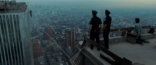 Joseph Gordon-Levitt, Vittorio Rossi, and César Domboy in The Walk (2015)