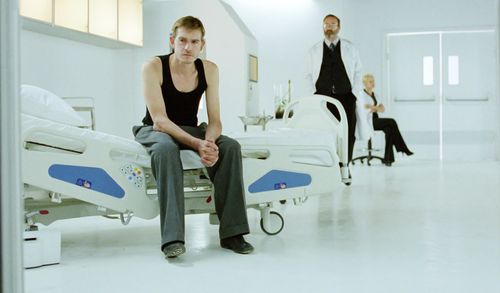 Carlo Brandt, Guillaume Depardieu, and Patricia Bopp in The Childhood of Icarus (2009)