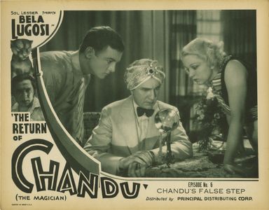 Bela Lugosi, Maria Alba, Dean Benton, and Phyllis Ludwig in The Return of Chandu (1934)