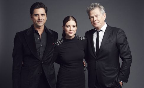 John Stamos, David Foster, and Ashley Benson