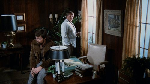 John Crawford and David G. Cannon in The Severed Arm (1973)