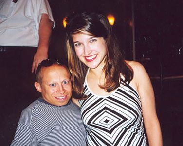 Vintage promo circa 1999 Verne Troyer/ Maggie Shirk