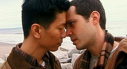 Pictured: Reggie Lee and Andy Steinlen in DRIFT.