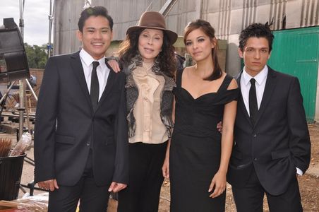 Hill Zaini, Faye Dunaway, Kristin Kreuk and Paulo Rivera.