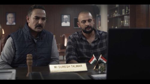 Ujjwal Chopra and Arunoday Singh in Apharan (2018)