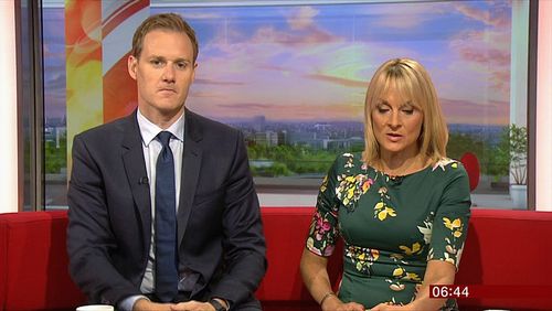 Louise Minchin and Dan Walker in Breakfast (2000)