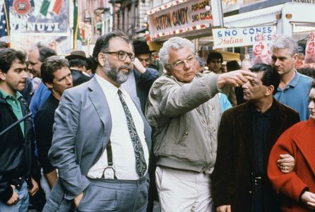 Francis Ford Coppola and Gordon Willis in The Godfather Part III (1990)