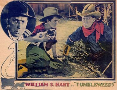 William S. Hart and Jack Murphy in Tumbleweeds (1925)