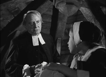 Jean Debucourt and Christiane Ferez in The Crucible (1957)