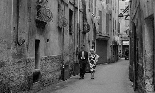 Claude Mann and Jeanne Moreau in Bay of Angels (1963)