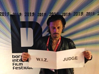 Andrew Whiston (WIZ),red carpet, judge Bornholm film festival, Denmark