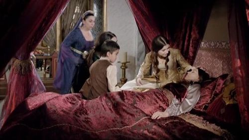 Nebahat Çehre, Sema Kecik, Selma Ergeç, Nur Fettahoglu, and Tunç Oral in The Magnificent Century (2011)