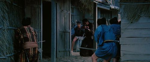 Jûkei Fujioka and Shintarô Katsu in Zatoichi in Desperation (1972)