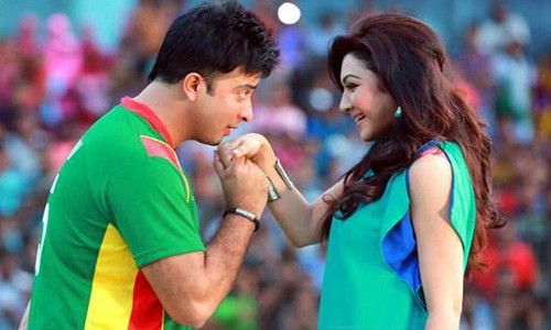 Shakib Khan and Jaya Ahsan in Purnodoirgho Prem Kahini 2 (2016)