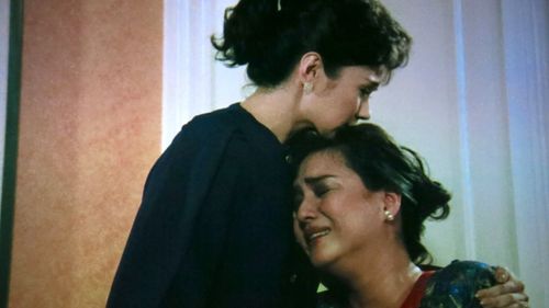 Charo Santos-Concio and Vilma Santos in When Heaven Judges (1990)