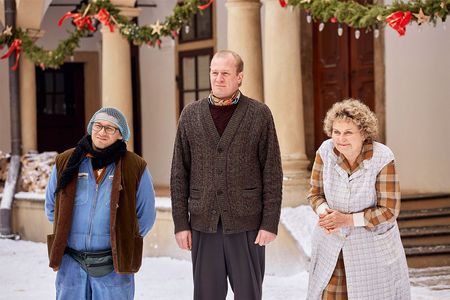 Eliska Balzerová, Pavel Liska, and Martin Pechlát in Poslední aristokratka (2019)