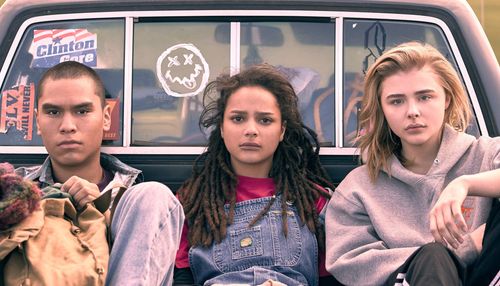 Chloë Grace Moretz, Forrest Goodluck, and Sasha Lane in The Miseducation of Cameron Post (2018)