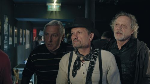 Marián Geisberg, Karel Hermánek, and Miroslav Krobot in Revival (2013)