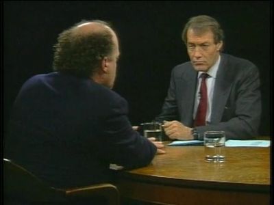 Charlie Rose and Jim Cramer in Charlie Rose (1991)