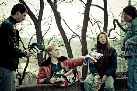 Jakub Kamienski, Helena Sujecka, Krzysztof Skonieczny, and Jakub Gierszal in Yuma (2012)