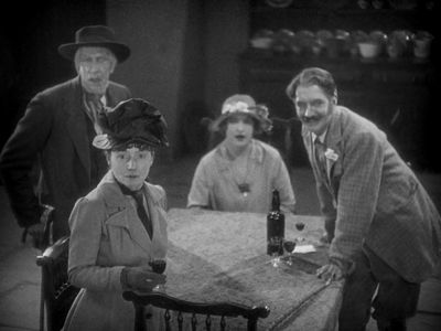 Maud Gill, Gibb McLaughlin, Olga Slade, and Jameson Thomas in The Farmer's Wife (1928)