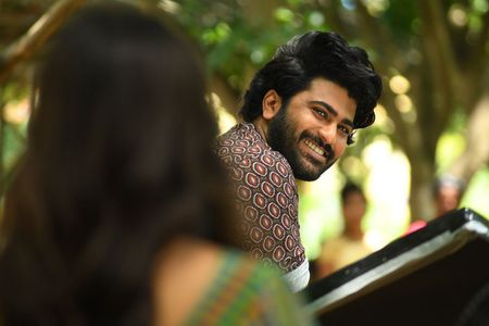 Sharwanand and Kalyani Priyadarshan in Ranarangam (2019)