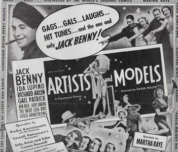 Jack Benny, Louis Armstrong, Richard Arlen, Ben Blue, Judy Canova, George Kelly, James V. Kern, Ida Lupino, Billy Mann, 